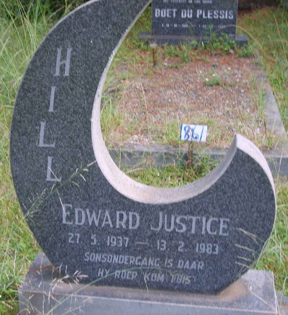 HILL Edward Justice 1937-1983