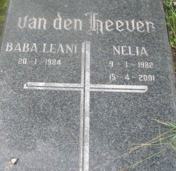 HEEVER Nelia, van den 1982-2001 :: VAN DEN HEEVER Leani -1984