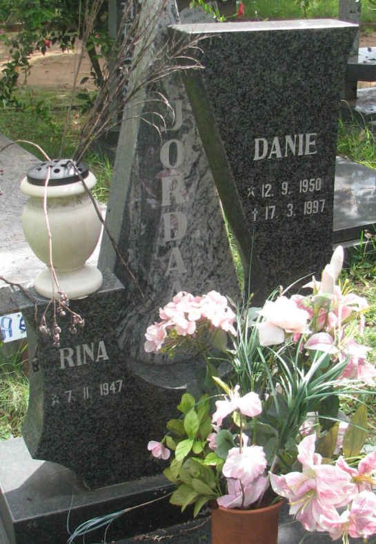 JORDAAN Danie 1950-1997 &amp; Rina 1947-