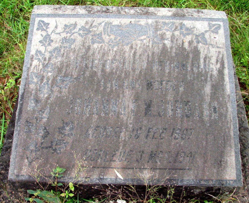JORDAAN Johannes ? 1887-1941