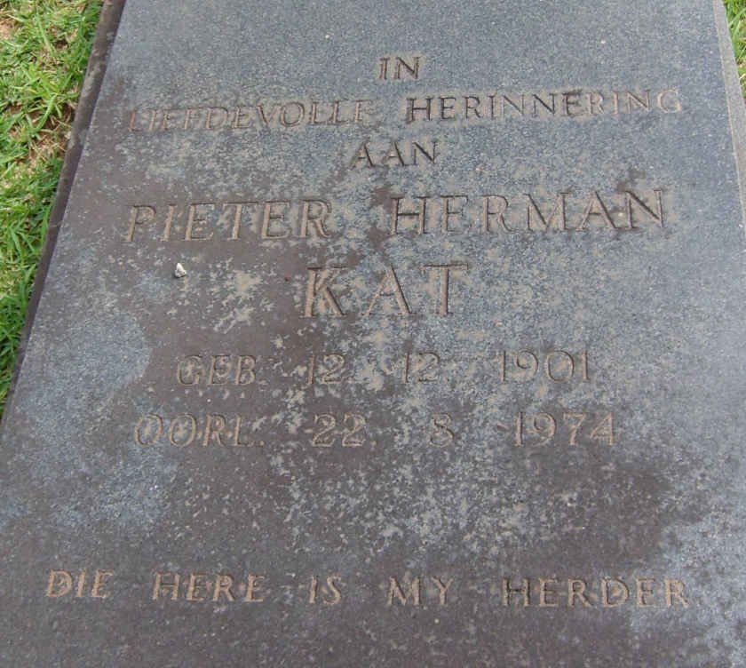 KAT Pieter Herman 1901-1974