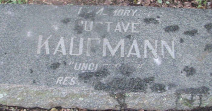 KAUFMANN Gustave