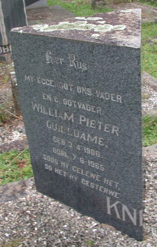 KNIPE William Pieter Guilluame 1906-1965
