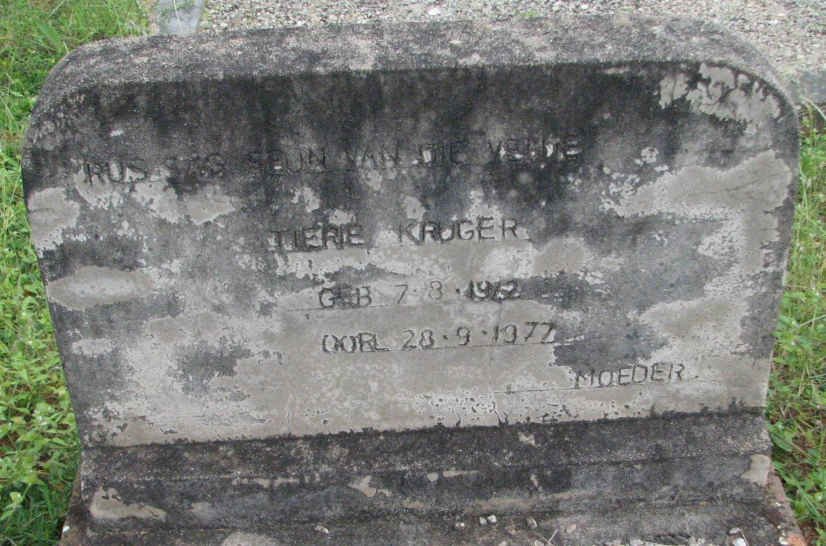 KRUGER ? 1942-1977