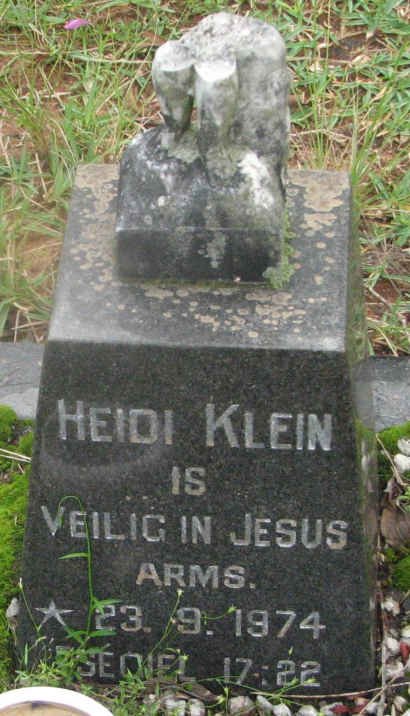 KLEIN Heidi -1974