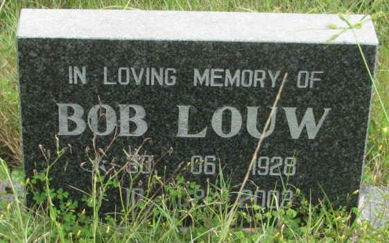 LOUW Bob 1928-2003