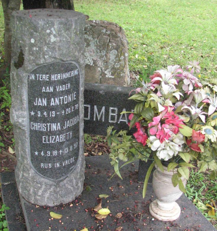 LOMBARD Jan Antonie 1913-1972 &amp; Christina Jacoba Elizabeth 1918-1997