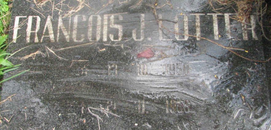 LOTTER Francois J. 1950-1988