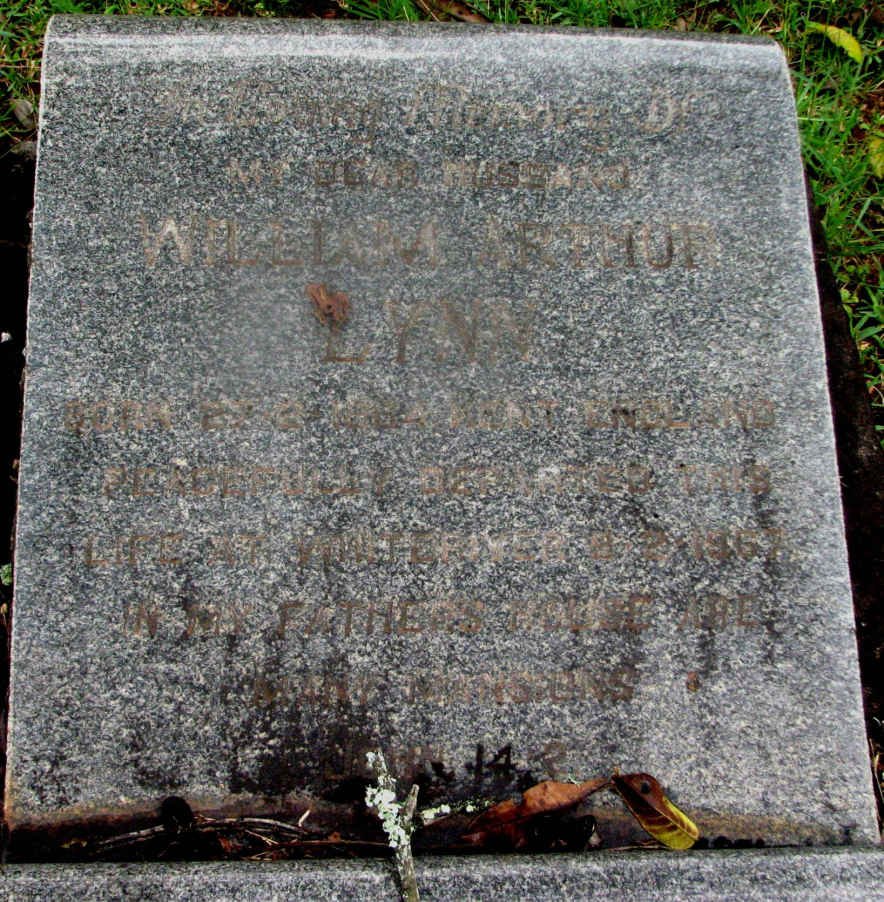 LYNN William Arthur ?-1967