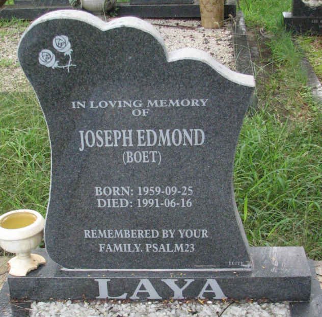 LAYA Joseph Edmond 1959-1991