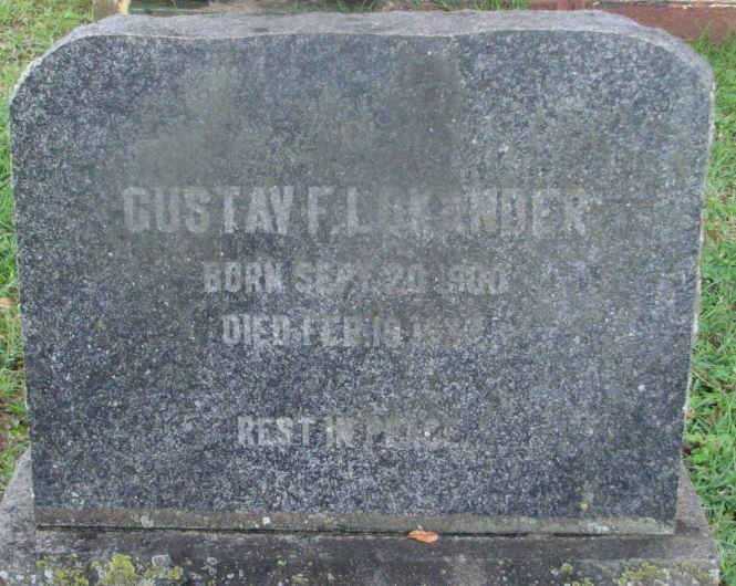 LOKANDER Gustav F. 1900-19?