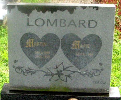LOMBARD Martin ? &amp; Marie ?-