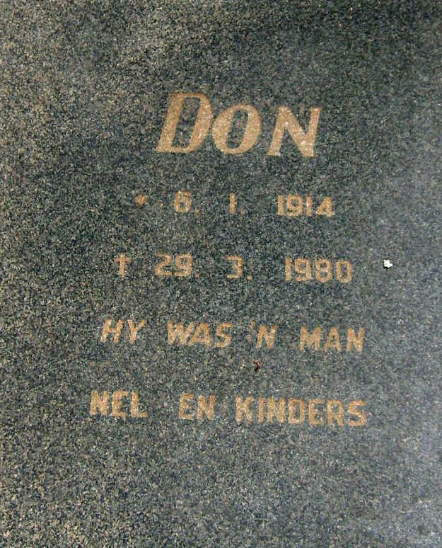 LOWE Don 1914-1980