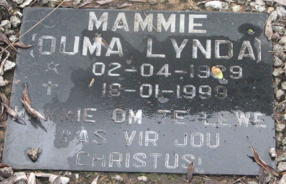 MARAIS Lynda 1929-1999