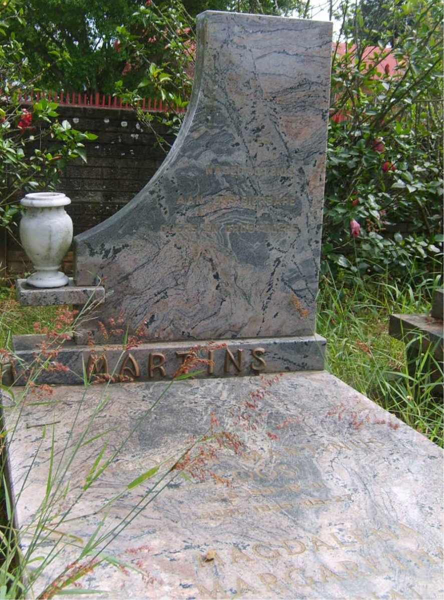 MARTINS Jacobus Marthinus 1901-1995 &amp; Magdalena Margaretha ?