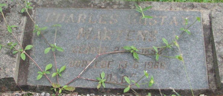 MARTENS Charles Gustav 189?-1966