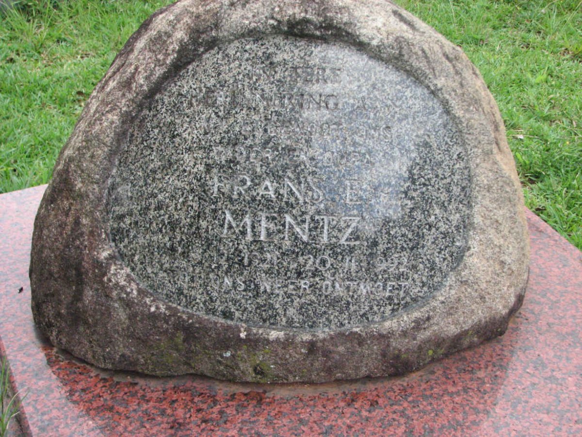 MENTZ Frans E. 1921-1992