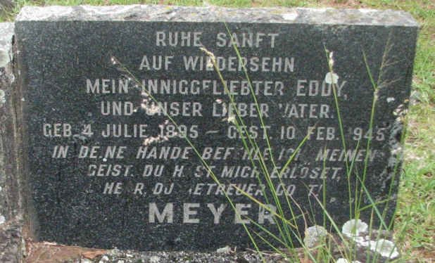 MEYER Eddy 1895-1945