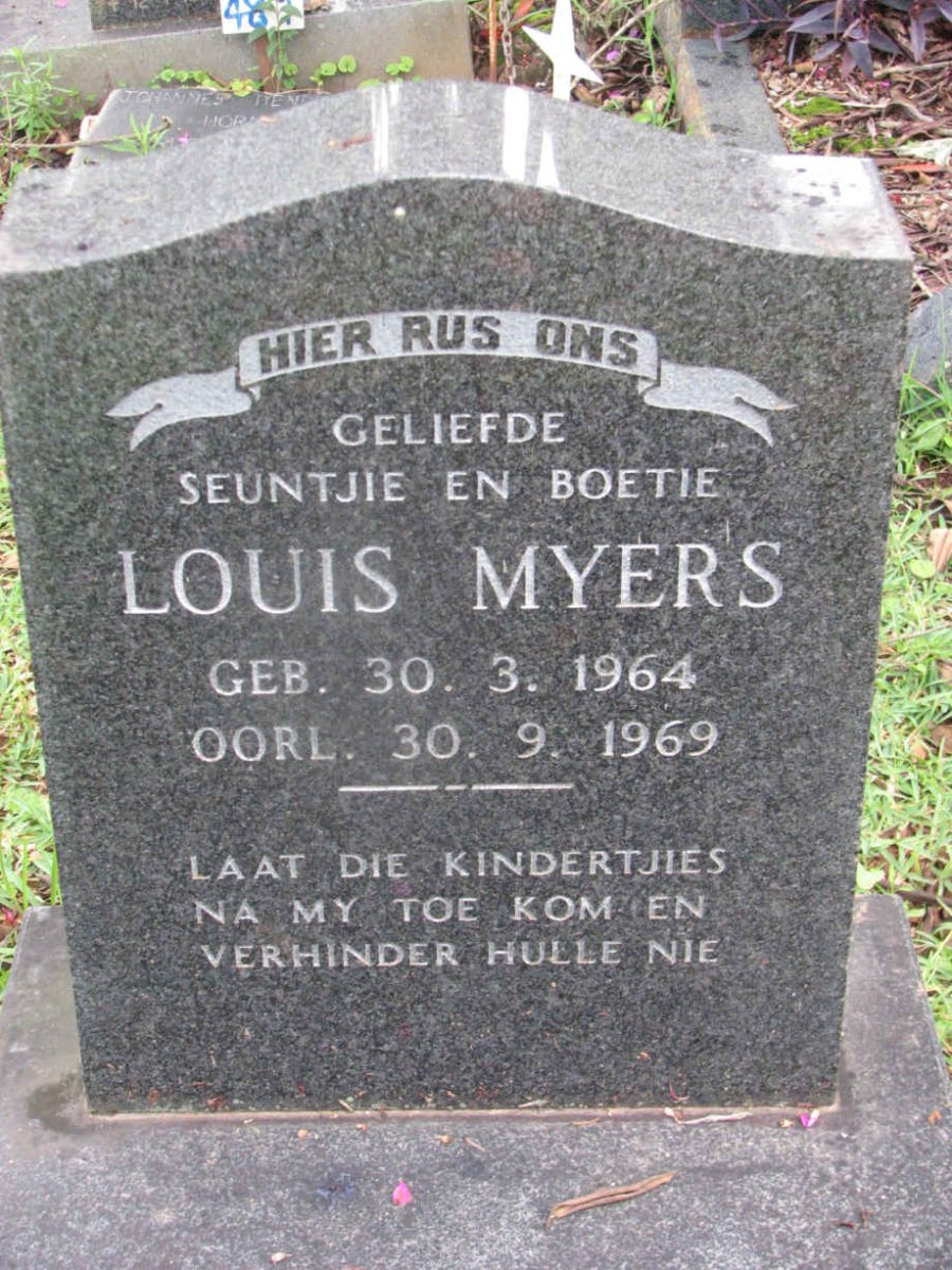 MYERS Louis 1964-1969