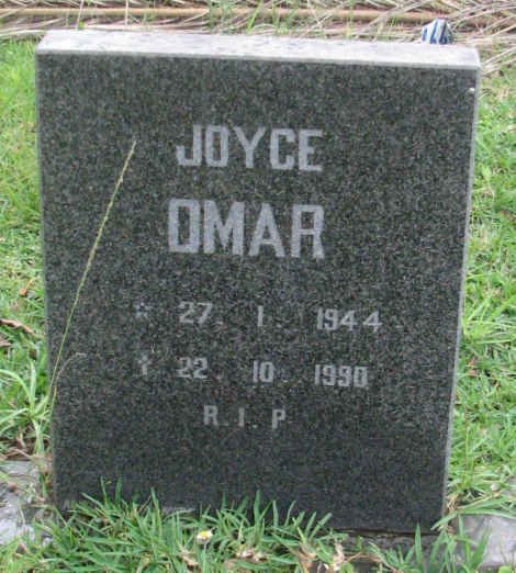 OMAR Joyce 1944-1990