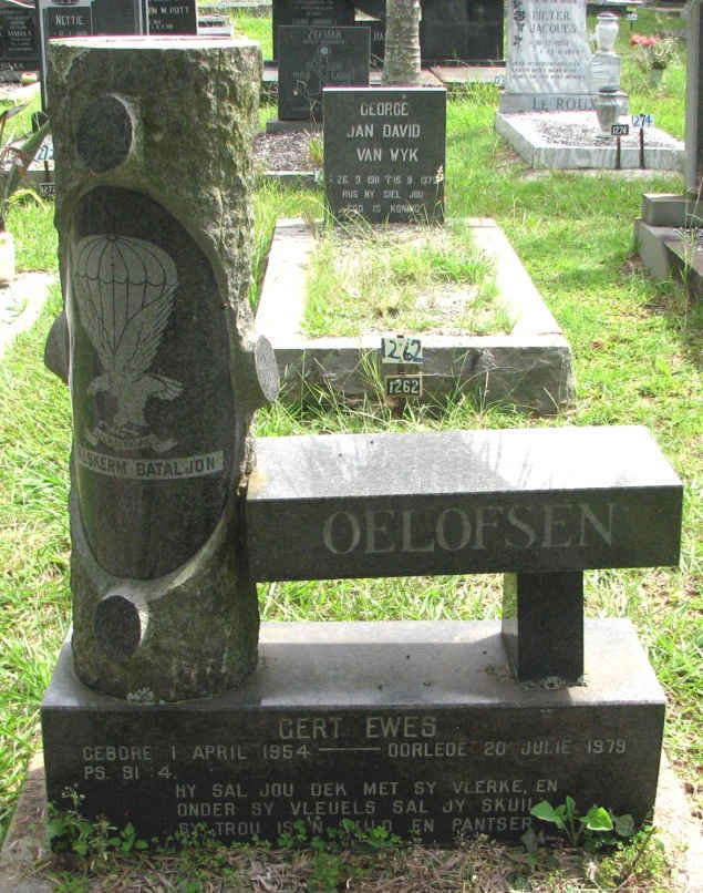 OELOFSEN Gert Ewes 1954-1979