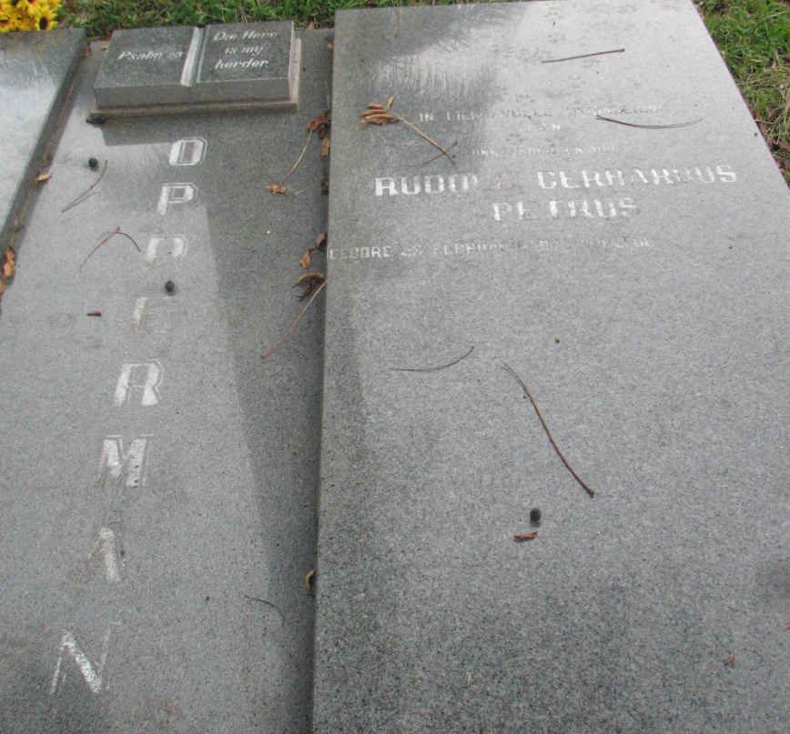 OPPERMAN Rudolf Gerhardus Petrus ?