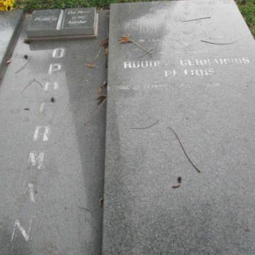 OPPERMAN Rudolf Gerhardus Petrus ?