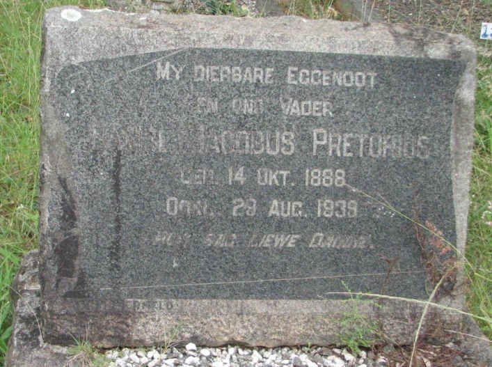 PRETORIUS ? Jacobus 1888-1939