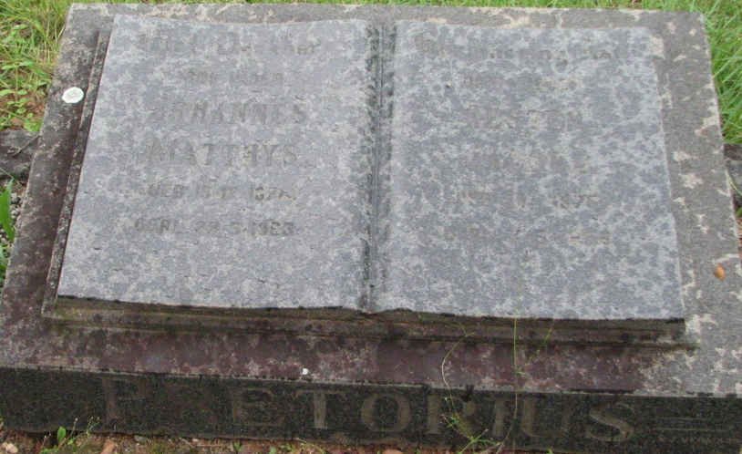 PRETORIUS Johannes Matthys 187?-1963