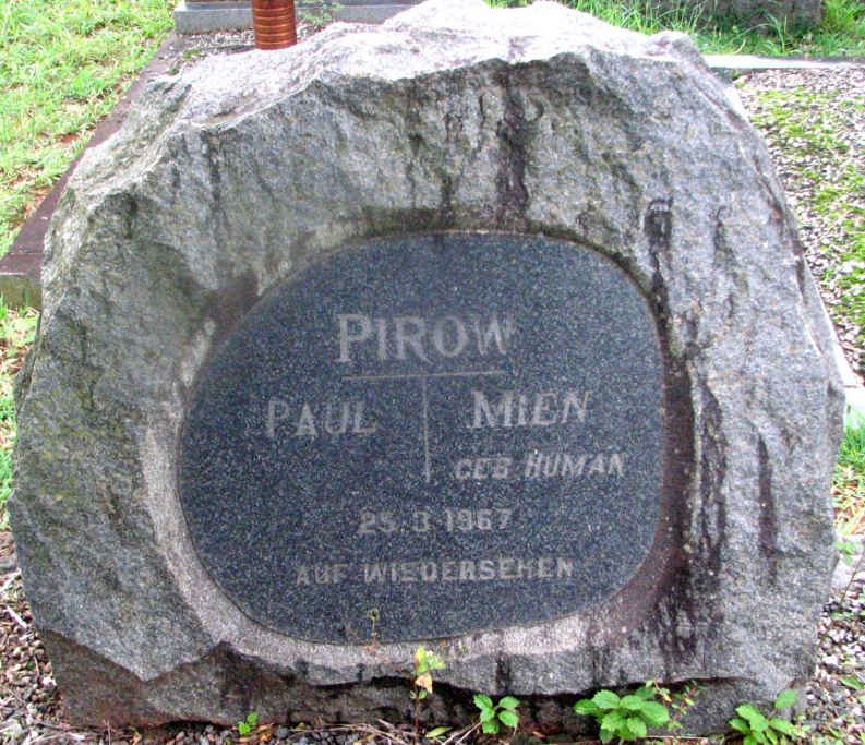 PIROW Paul -1967 &amp; Mien HUMAN -1967