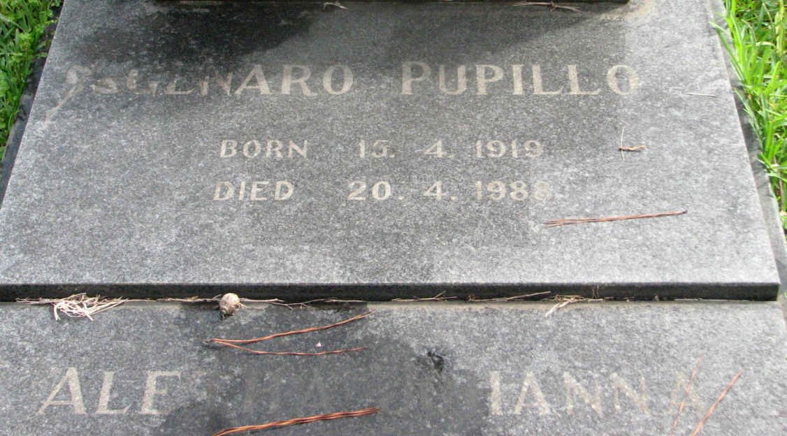 PUPILLO ?genaro 1919-1988