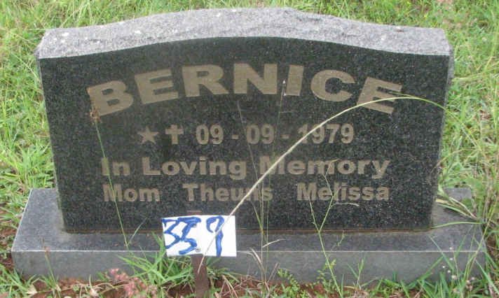 ROBERTS Bernice 1979-1979