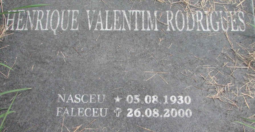 RODRIGUES Henrique Valentim 1930-2000