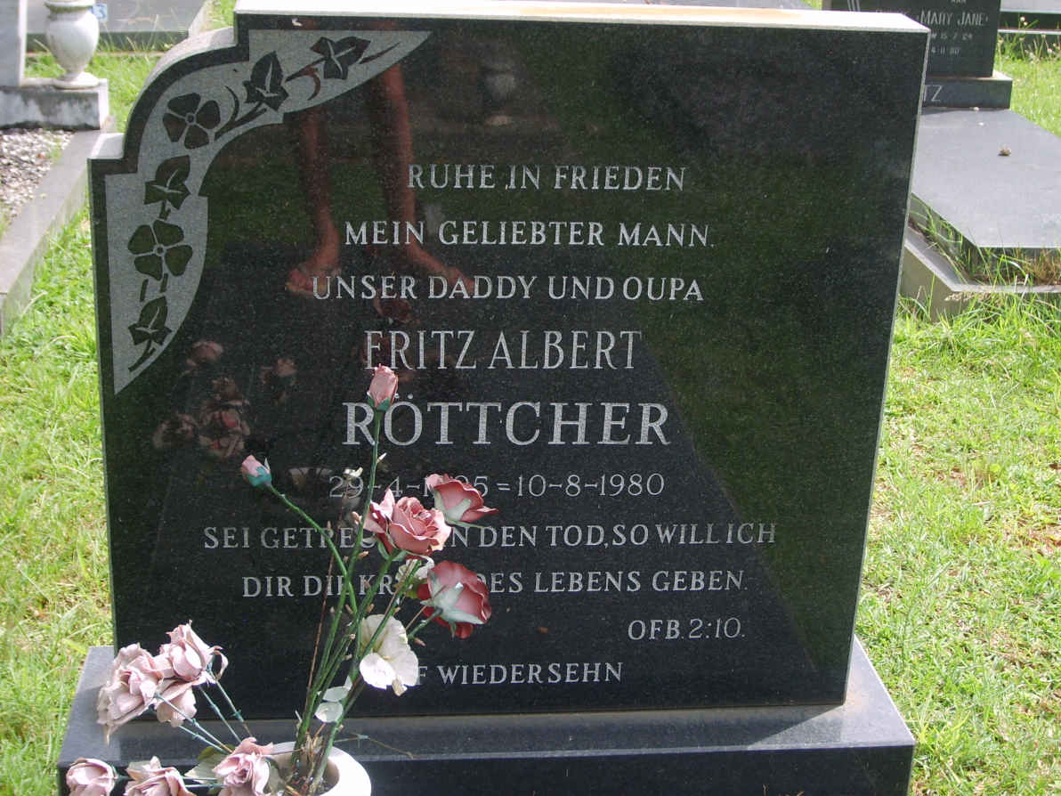 RÖTTCHER Fritz Albert  ?5-1980