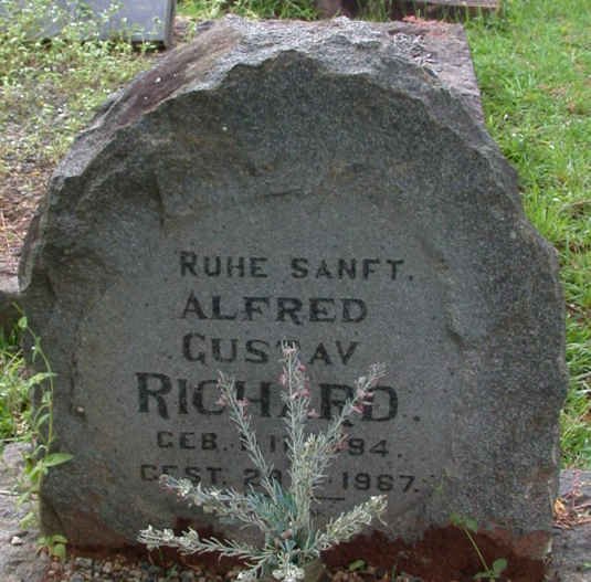 RICHARD Alfred Gustav 1894-1967