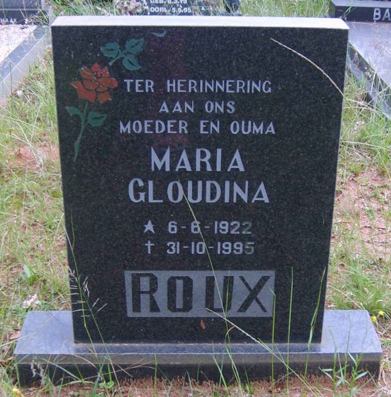 ROUX Maria Gloudina 1922-1995