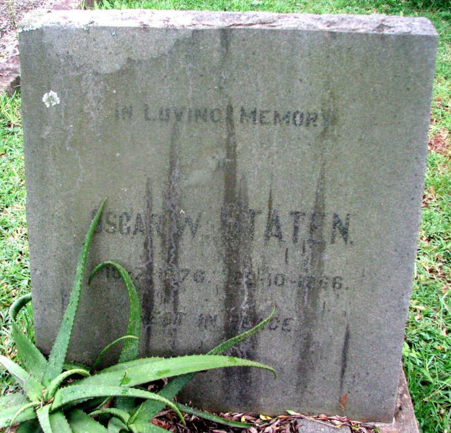 STATEN Oscar W. 1876-1966