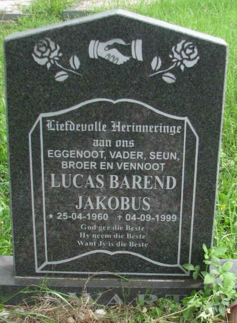 SWART Lucas Barend Jakobus 1960-1999