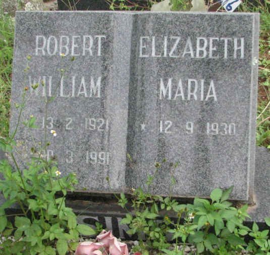 SIMS Robert William 1921-1991 &amp; Elizabeth Maria 1930-