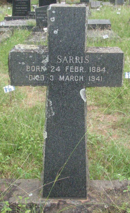 SARRIS ? 1884-1941