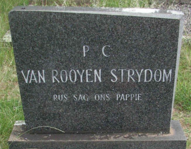 STRYDOM P.C. van Rooyen
