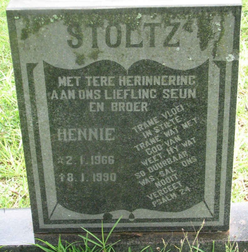 STOLTZ Hennie 1966-1990