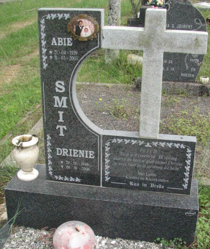 SMIT Abie 1939-2003 &amp; Drienie 1948-2006