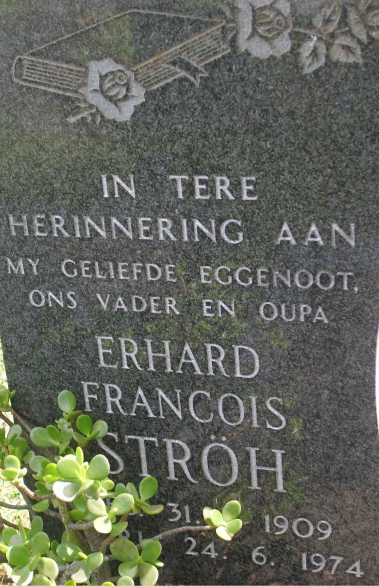 STRÖH Erhard Francois 1909-1974