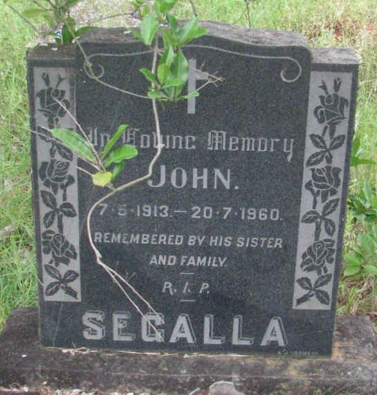 SEGALLA John 1913-1960