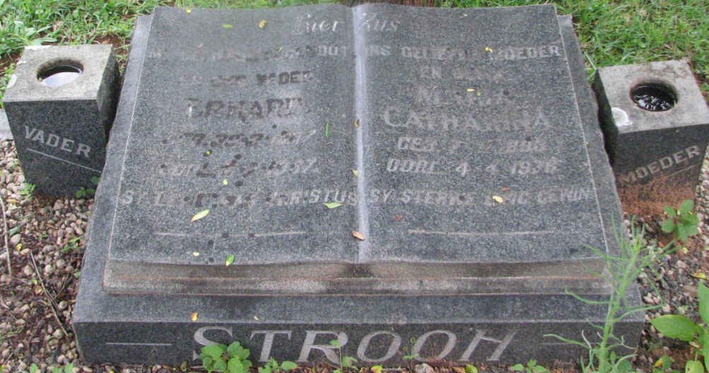 STROOH Erhard 1887-1967 &amp; Maria Catharina 1893-1976
