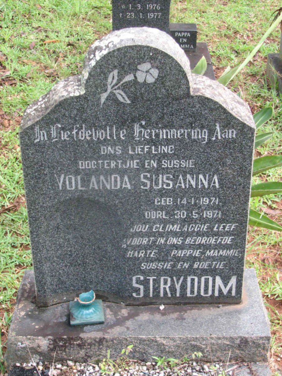 STRYDOM Yolanda Susanna 1971-1971