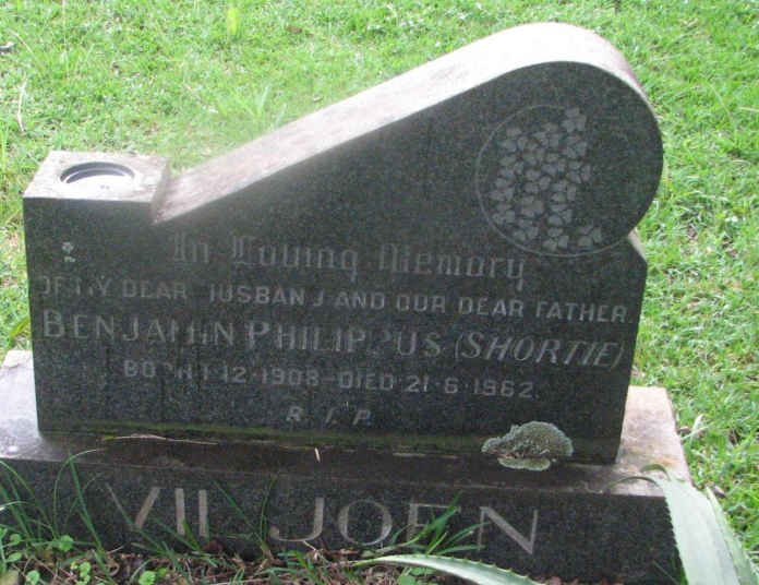VILJOEN Benjamin Philippus 1908-1962