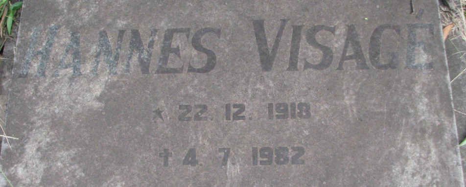 VISAGE Hannes  1918-1982
