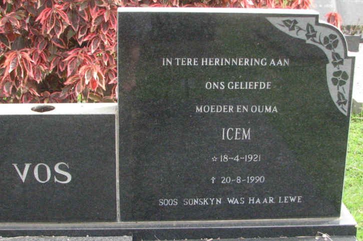 VOS Icem 1921-1990